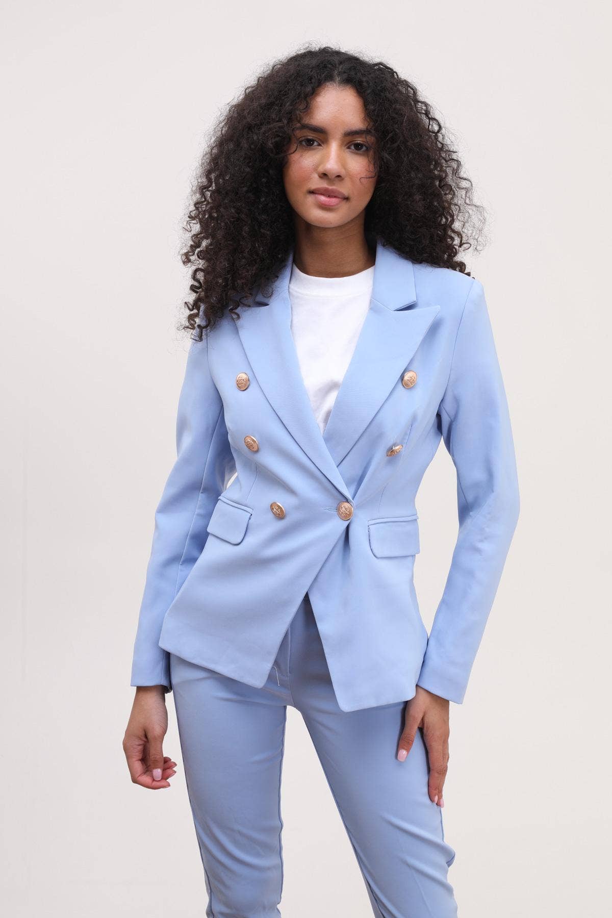 LULUMARY – Engroshandel Jakke - Dame – Dobbeltknapjakke V19516