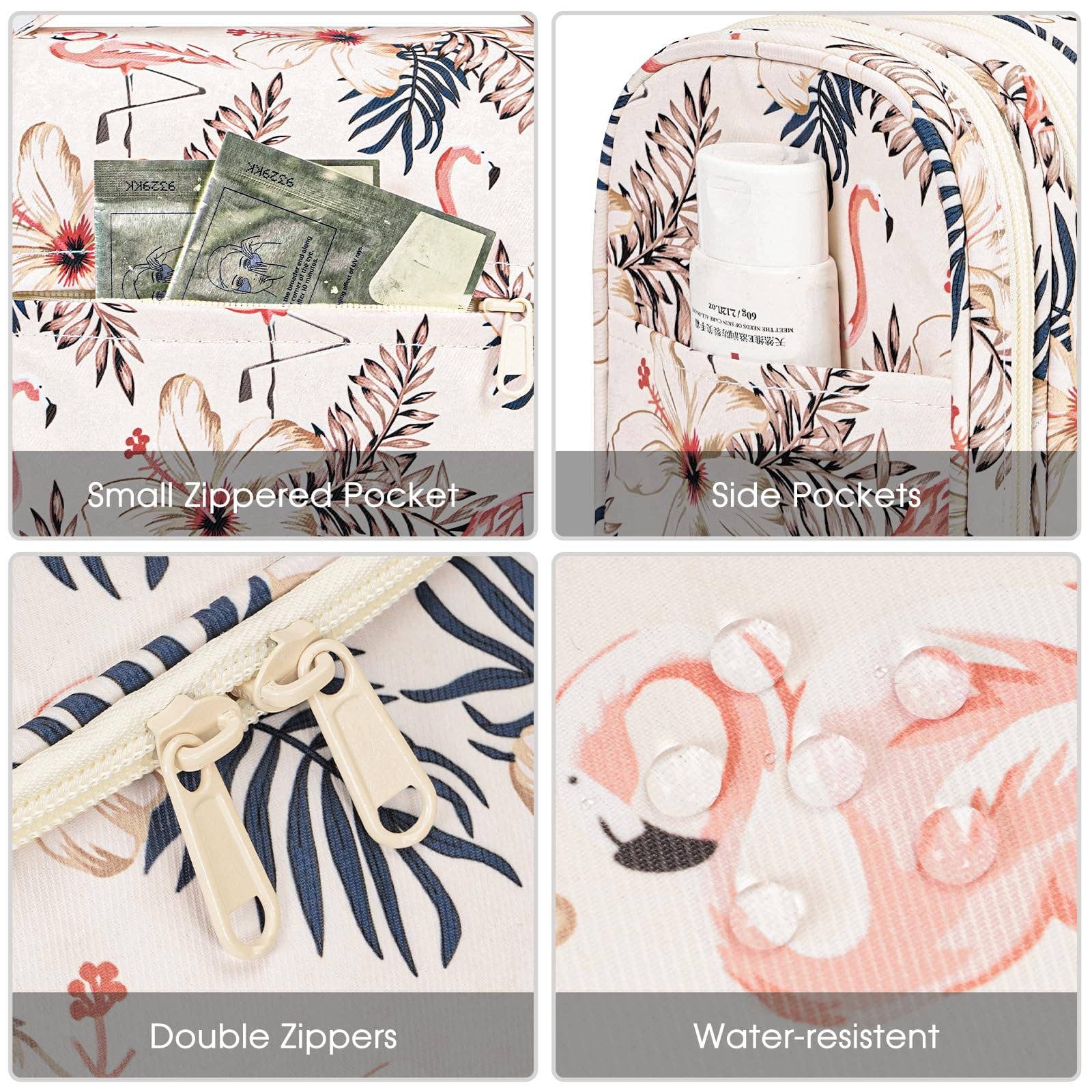 NARWEY INC - Wholesale Toiletry Bag - Women's - Hanging Toiletry Makeup Bag With compartment48