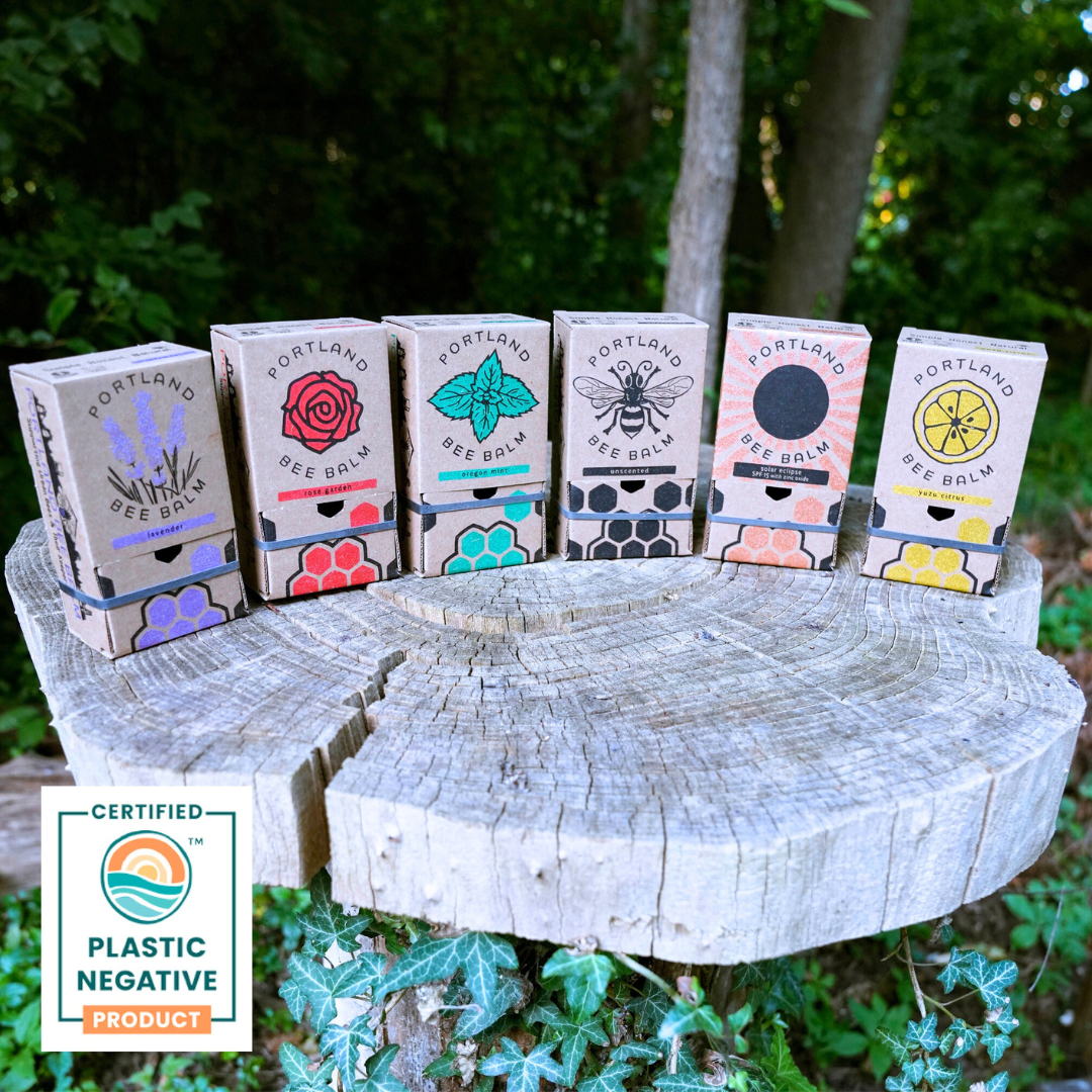 Portland Bee Balm - Wholesale Lip Balm - Unscented Beeswax Lip Balm Display – 24-Count8