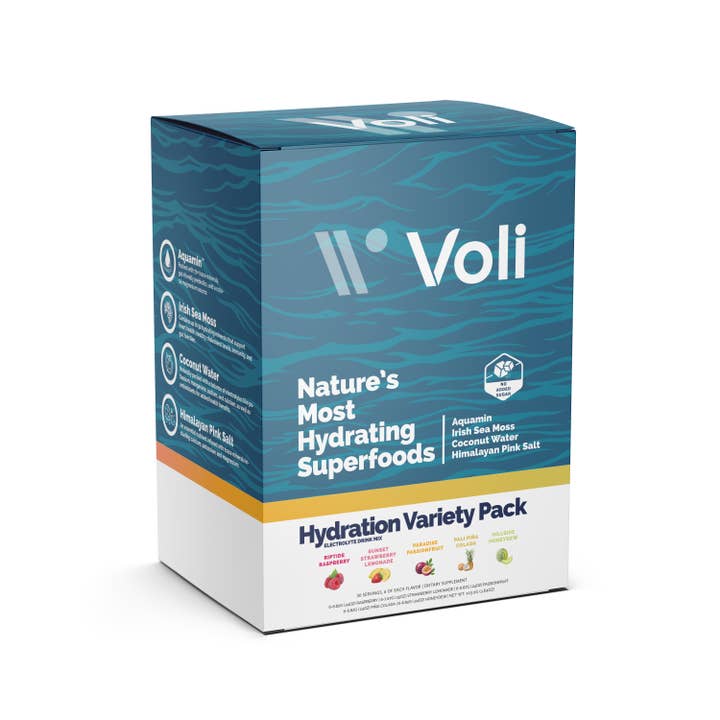 Voli Wellness - Wholesale Powdered Health Drink - Voli Hydration- Variety Pack 30ct Carton