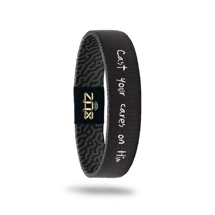 ZOX - Wholesale Woven/Braided Bracelet - Cast Your Cares On Him Bible Verse Bracelet1