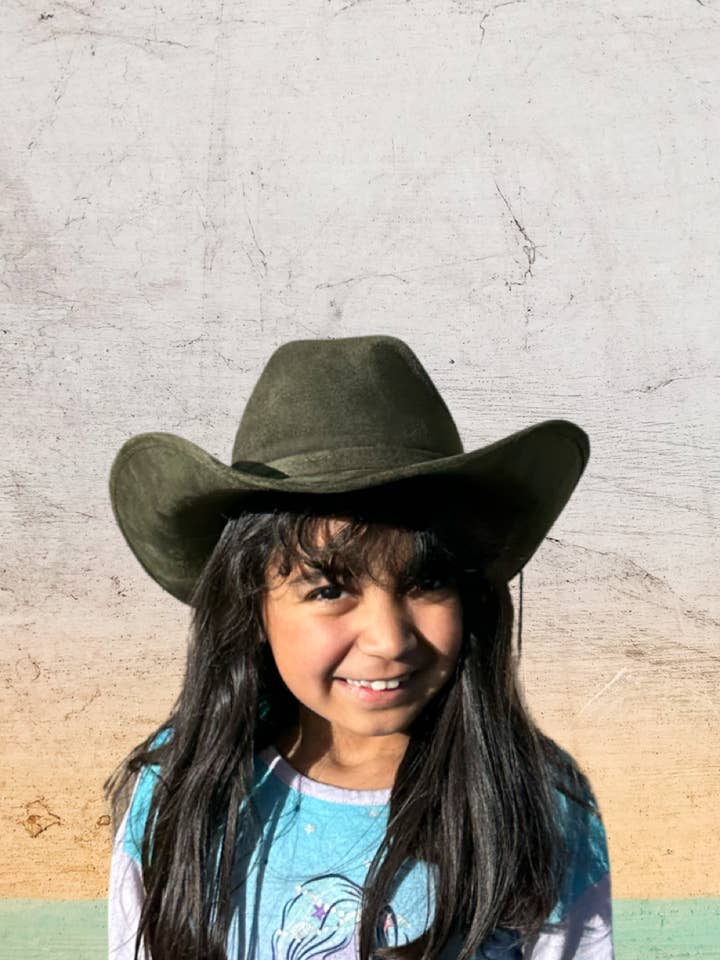 Kids Chihuahua Cowboy Vegan Suede -W for wholesale by Nati Natash