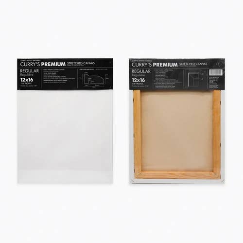 edge - Wholesale Painting paper - BLK LBL PREM SPLBK CNVS - REG 12x16