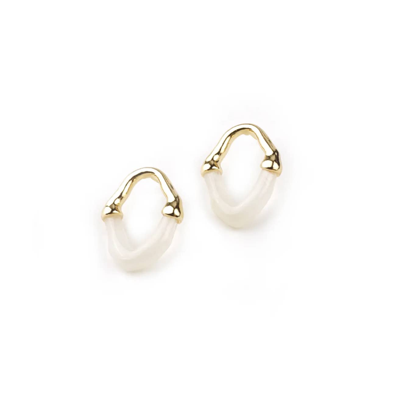 Domoflor s.l – wholesale Dangle earrings – Golden Bamboo Earrings 🎋💛3