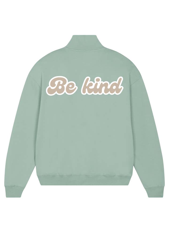 Fermeture à glissière unisexe biologique Be Kind pour la vente par Beyond Essence