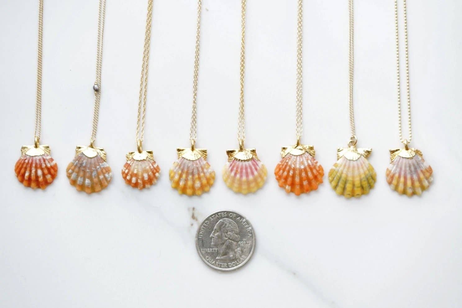 Rise Hawaii Jewelry - Wholesale Pendant/Charm Necklace - Sunrise Shell Necklace2