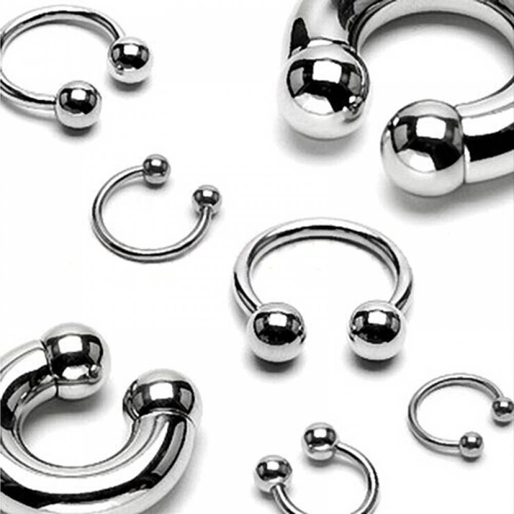 Bodytrend - Wholesale Nose Ring - TITANIUM-CIRCULAR BARBELL (CBB),HORSE SHOE RING,SEPTUM RING9