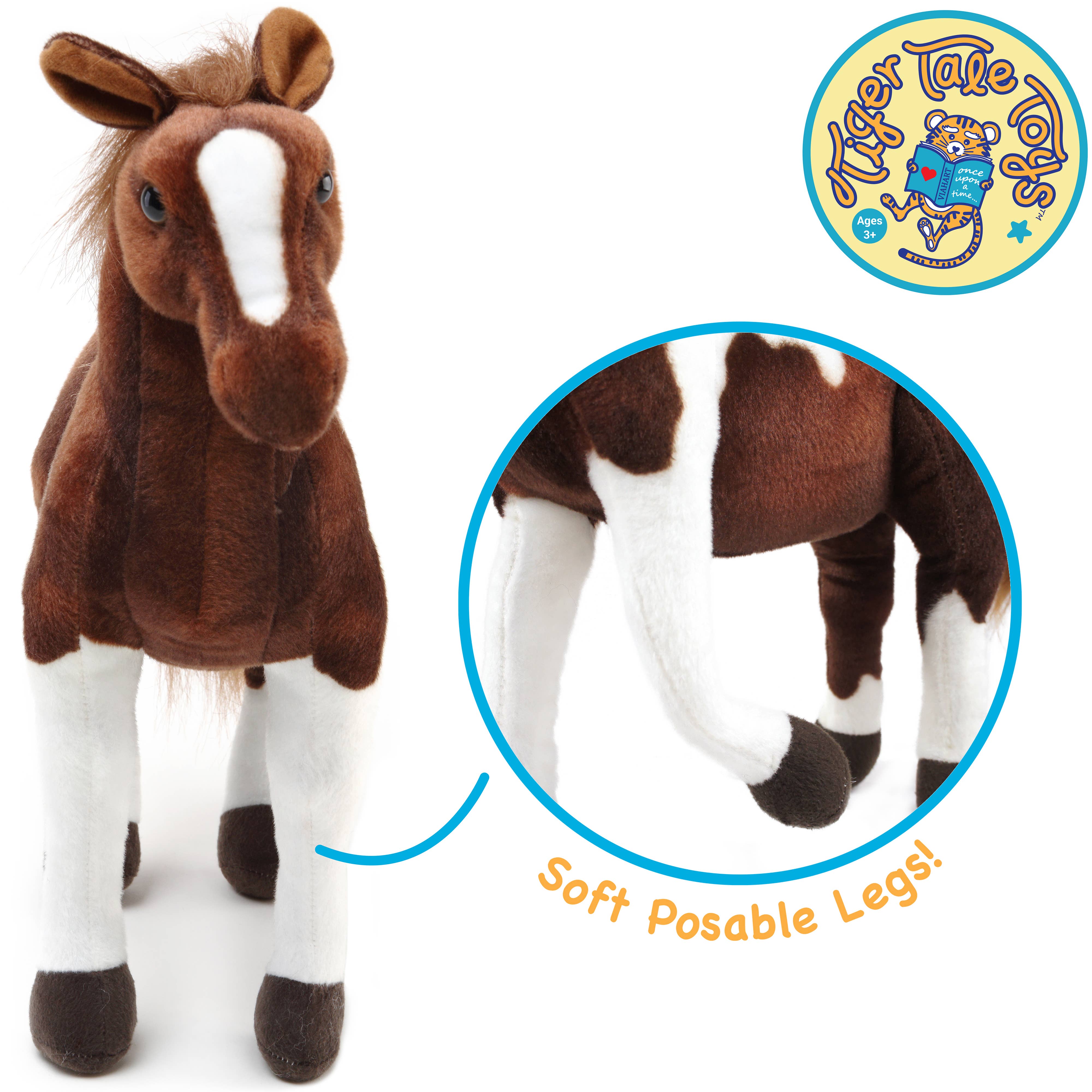 VIAHART Toy Co. - Wholesale Stuffed/Plush Toy - Kids & Baby - Hanna The Horse | 16 Inch Stuffed Animal Plush1