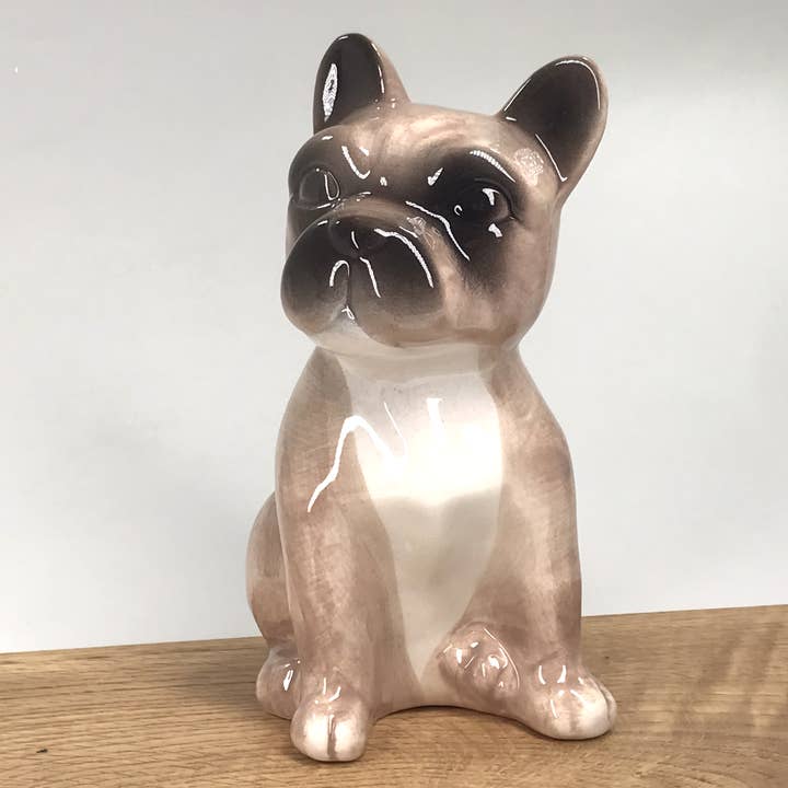 Animal Crackers – wholesale Money/piggy bank – French Bulldog ceramic Money Box piggy bank by Lesser & Pave
