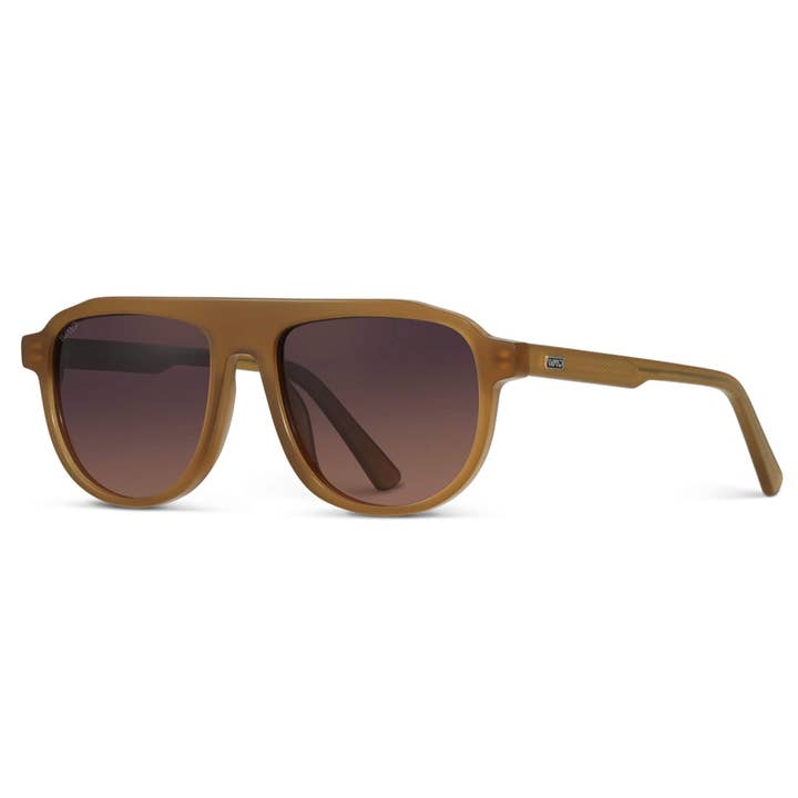 Wyatt - Men's Polarized Flat-Top Aviator Sunglasses for wholesale by WMP Eyewear