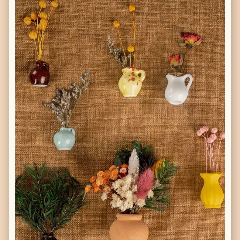 Otterware - Wholesale Magnet - Novelty Miniature Flower Pot Magnets (Hand-Painted Look)14