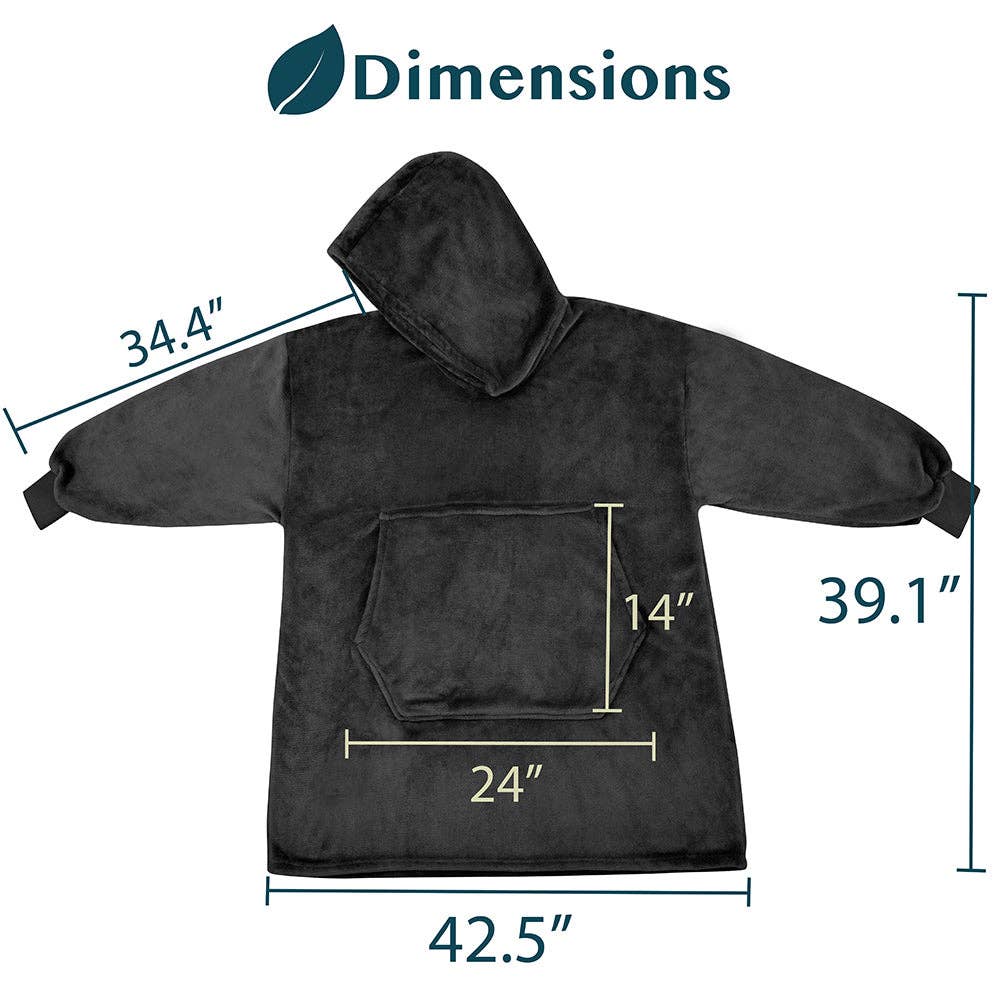 Pavilia - Wholesale Throw Blanket - Oversized Wearable Hoodie Blanket11