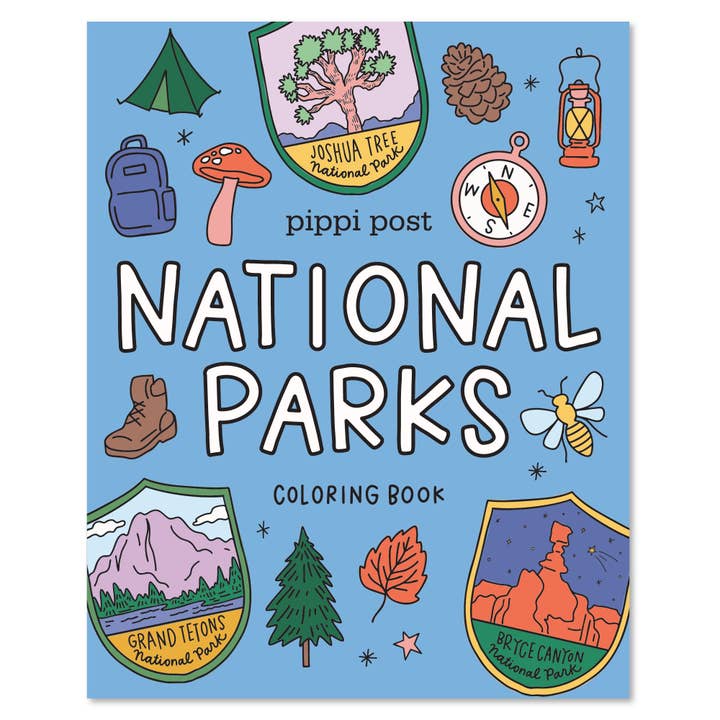Libro para colorear Parques Nacionales para venta al por mayor de Pippi Post
