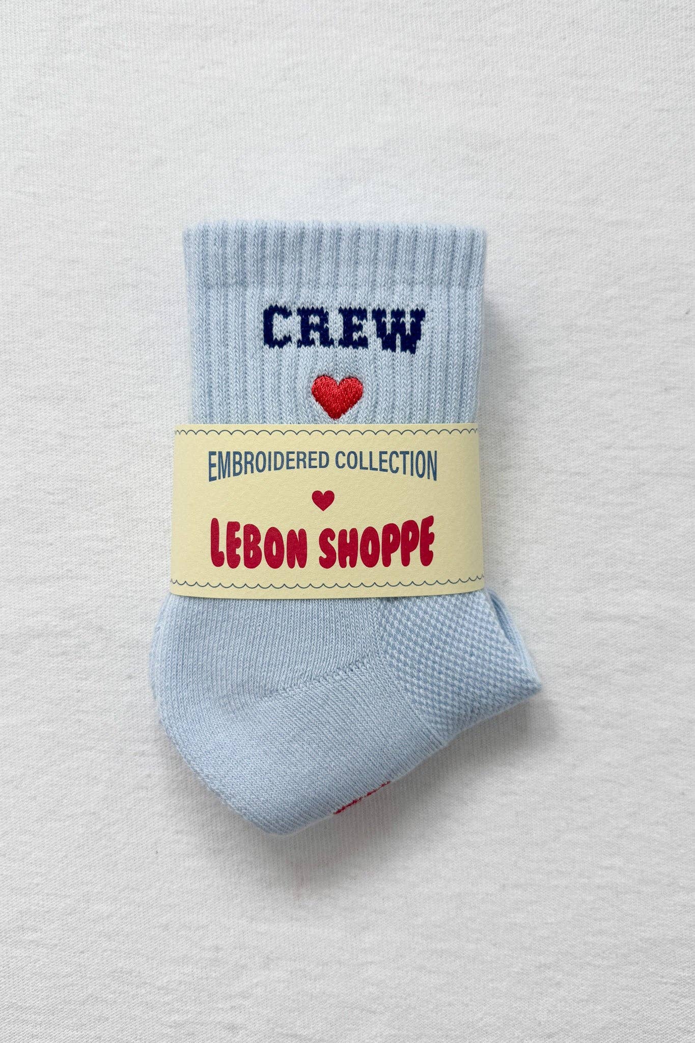 Le Bon Shoppe - Wholesale Socks – Women's - Embroidered Crew Socks (wholesale)15
