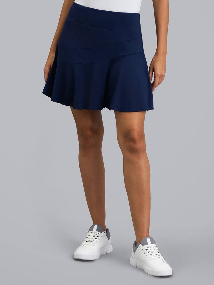 Solid Flounce Skort - 20000 for wholesale by IBKÜL