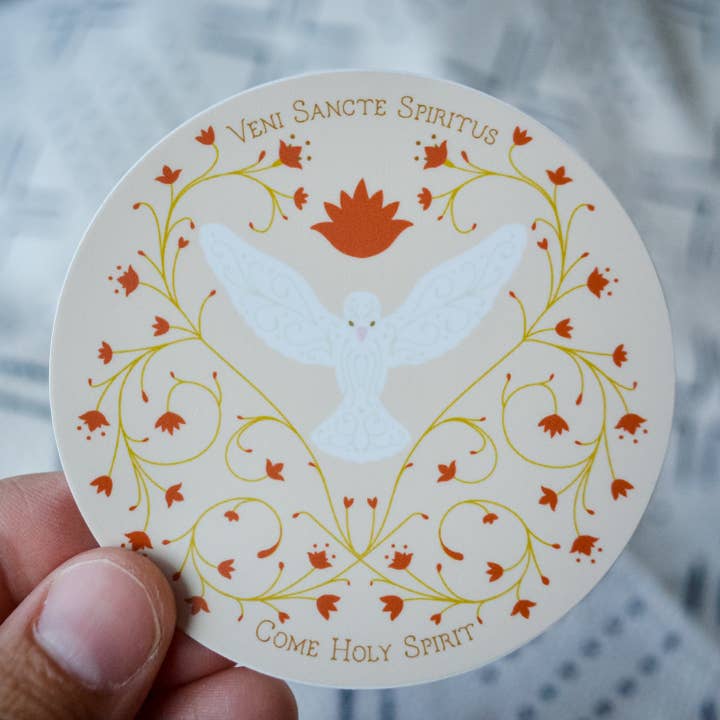 Little Way Design Co. - Wholesale Sticker - Holy Spirit Sticker
