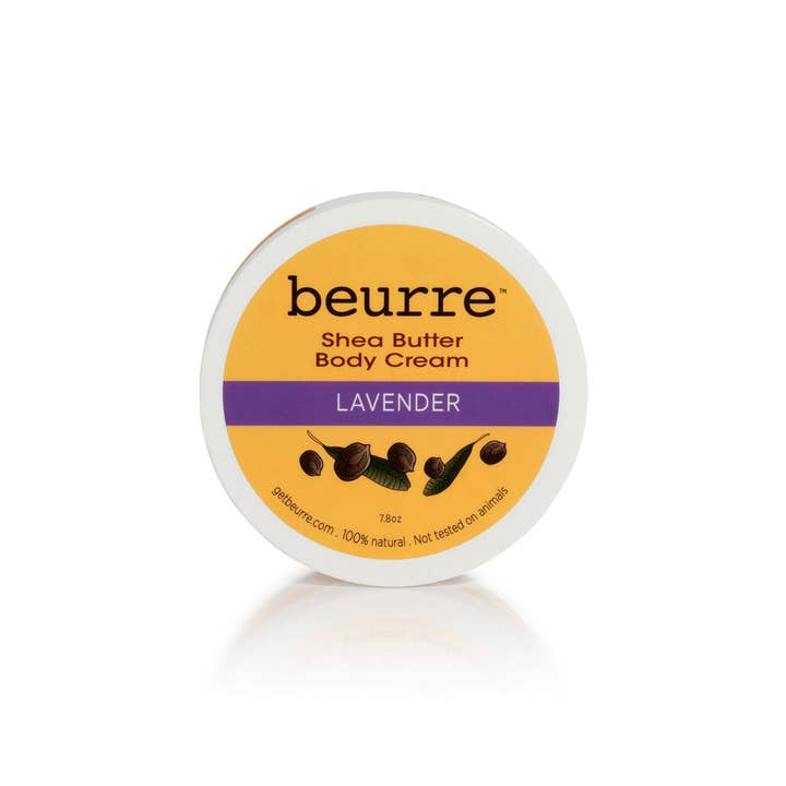 Shea Butter Body Cream (Lavender) for wholesale by Le Beurre Shop, LLC