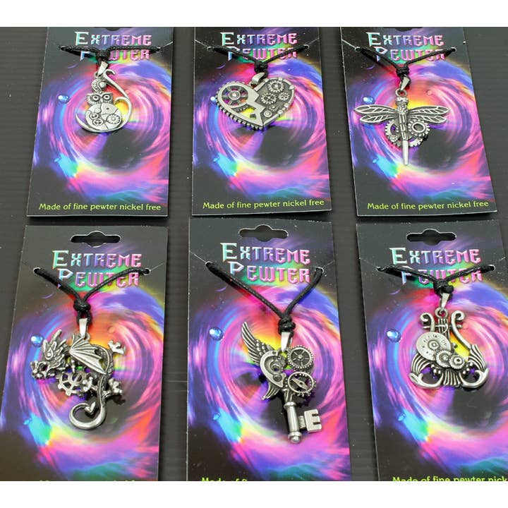 Mistura de Colares Steampunk de Estanho por atacado de Western Counties Wholesale