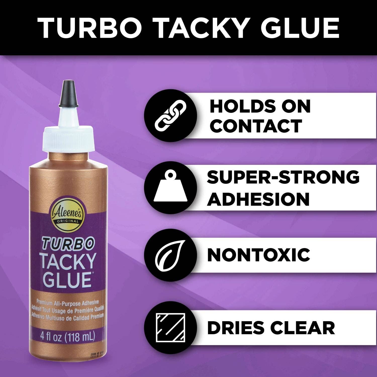 Ilovetocreate - Wholesale Glue - Aleenes Turbo Tacky Glue 4 fl. oz.1