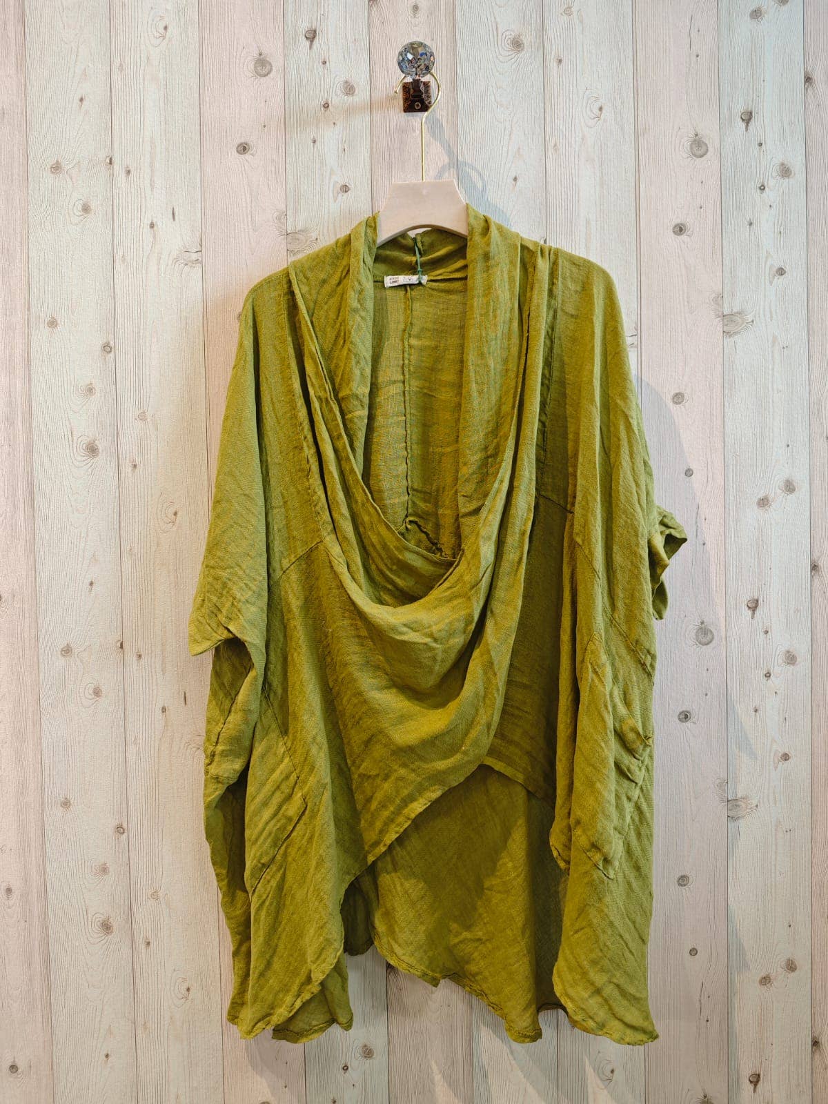 Linen & More - Venta al por mayor Blusa - Mujer - REF 83591 BLUSON OVERSIZE LINO 100%5