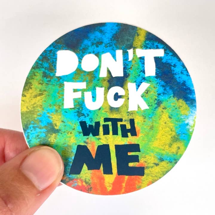 Tori Tornado – Engroshandel Klistermærke – Ikke Fuck Med Mig Klistermærke0