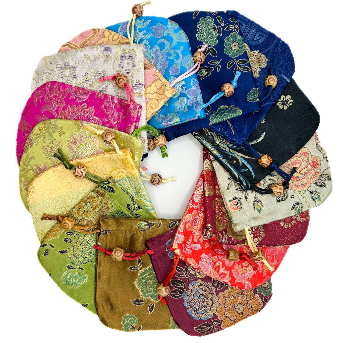 Gifts Amazing! - Vente Sac à cordon de serrage – femme - Sacs à cordon en soie1