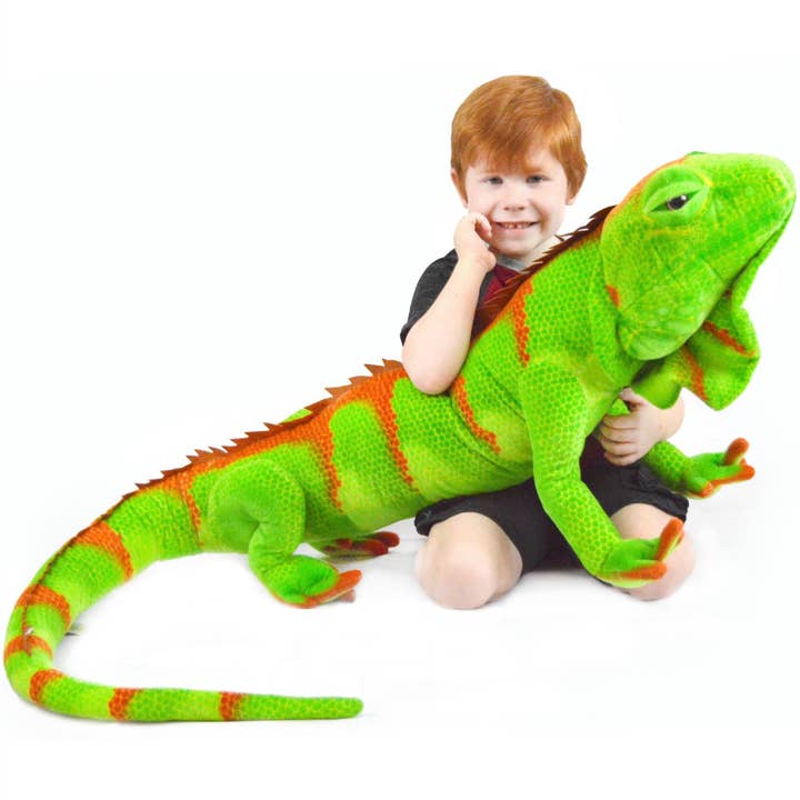 VIAHART Toy Co. - Wholesale Stuffed/Plush Toy - Kids & Baby - Ignacio The Iguana | 75 Inch Stuffed Animal Plush