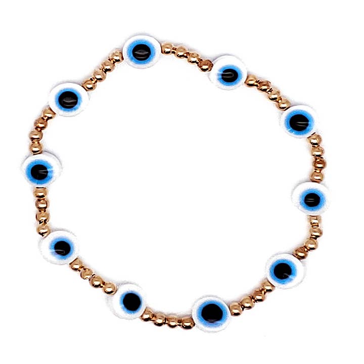 Pichincha - Wholesale Beaded Bracelet - Evil Eye Beaded Stretchy Bracelet7