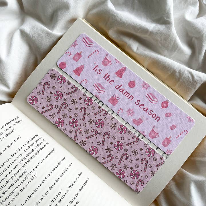 Tis The Damn Season Bookmarks | Christmas Bookmarks and other Purchase wholesale dame pads. Free returns & net 60 terms on Faire trending on Faire.