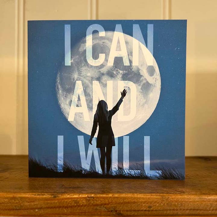 Notes to Self Greeting Card – I Can and I Will (Pack of 5) for wholesale by delaVision