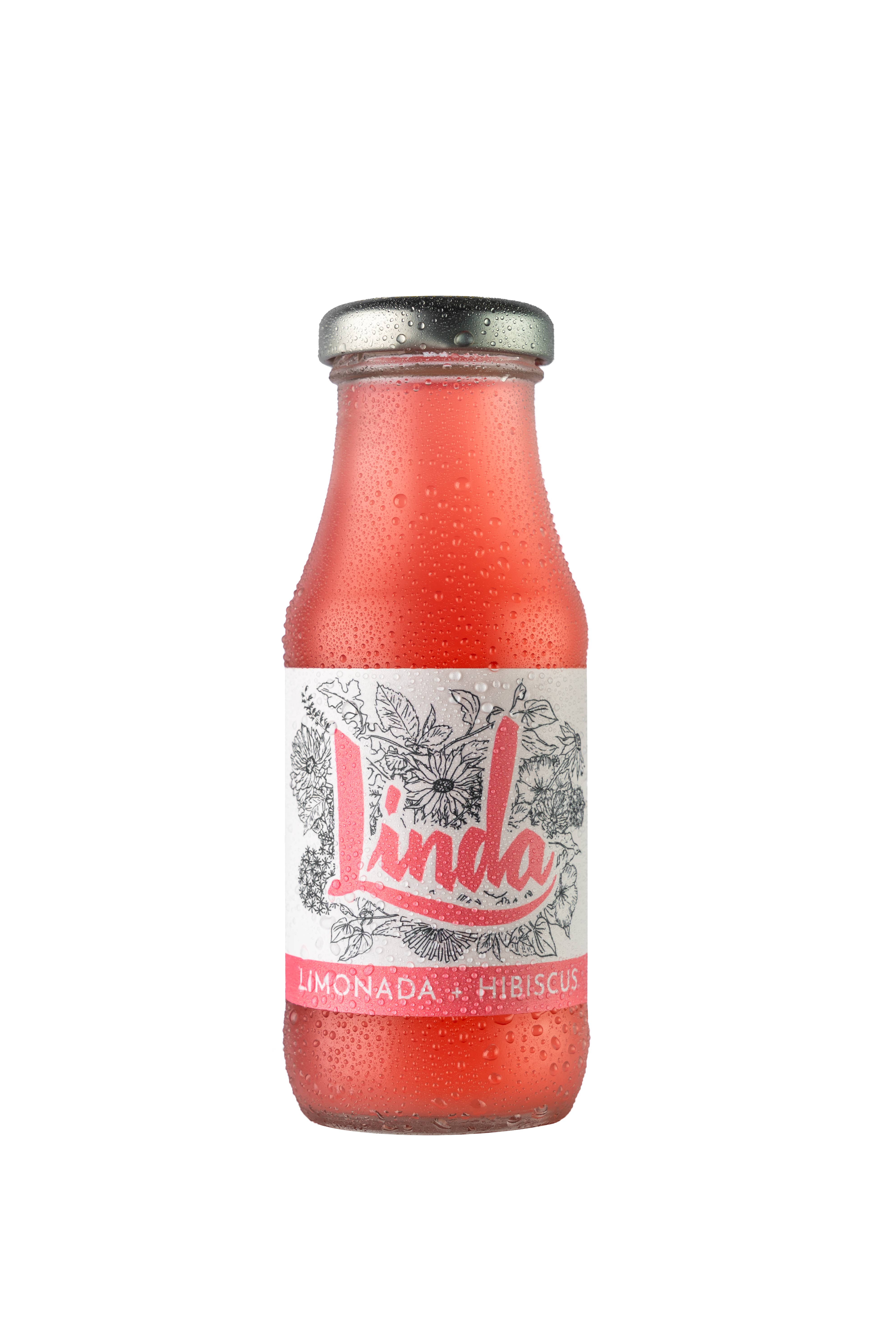 Linda Drinks - Wholesale Fruit Juice - Organic Hibiscus Flower Lemonade 200 ml1