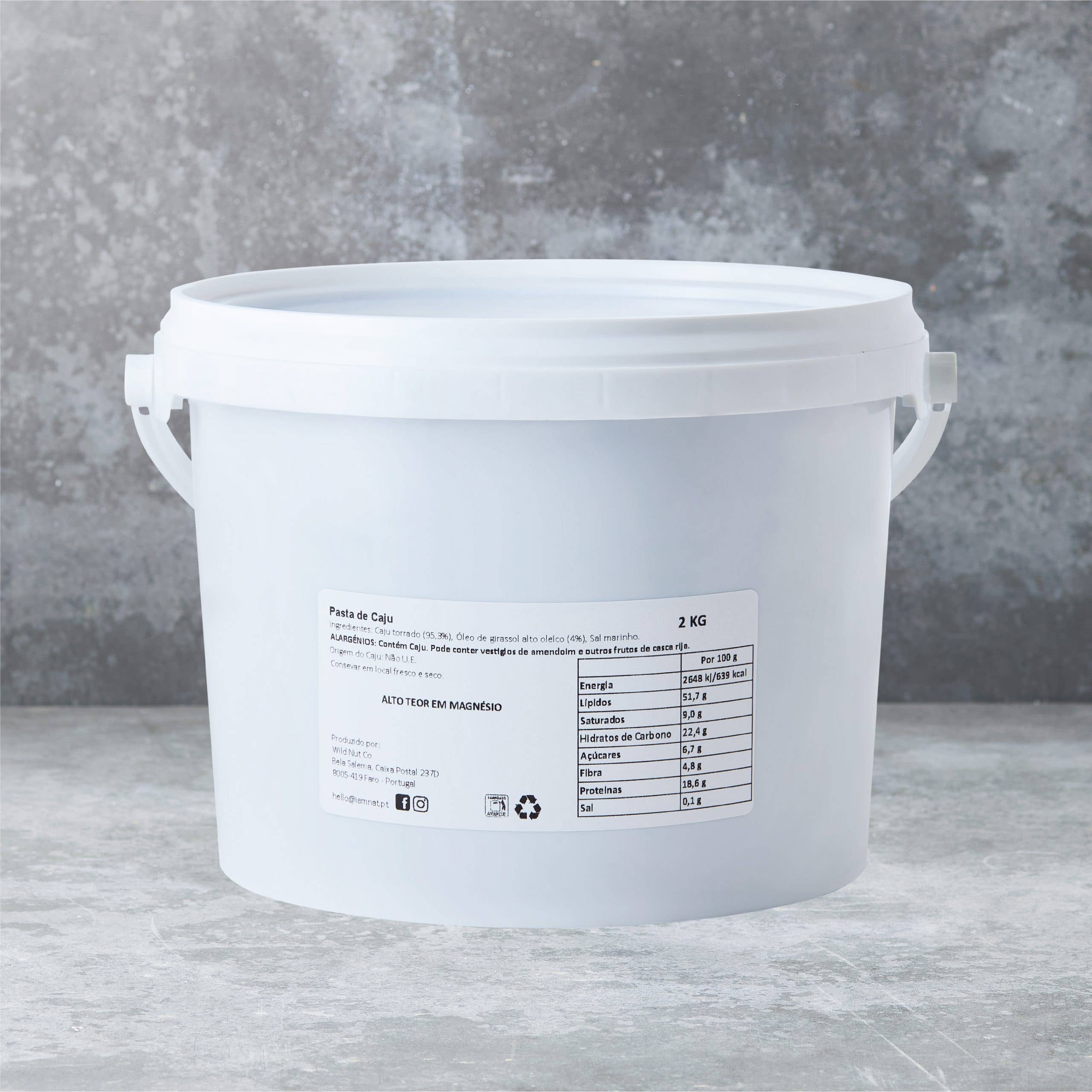 I'M NAT – Engroshandel Nøddesmør – Cremet cashewnøddesmør 2 kg1