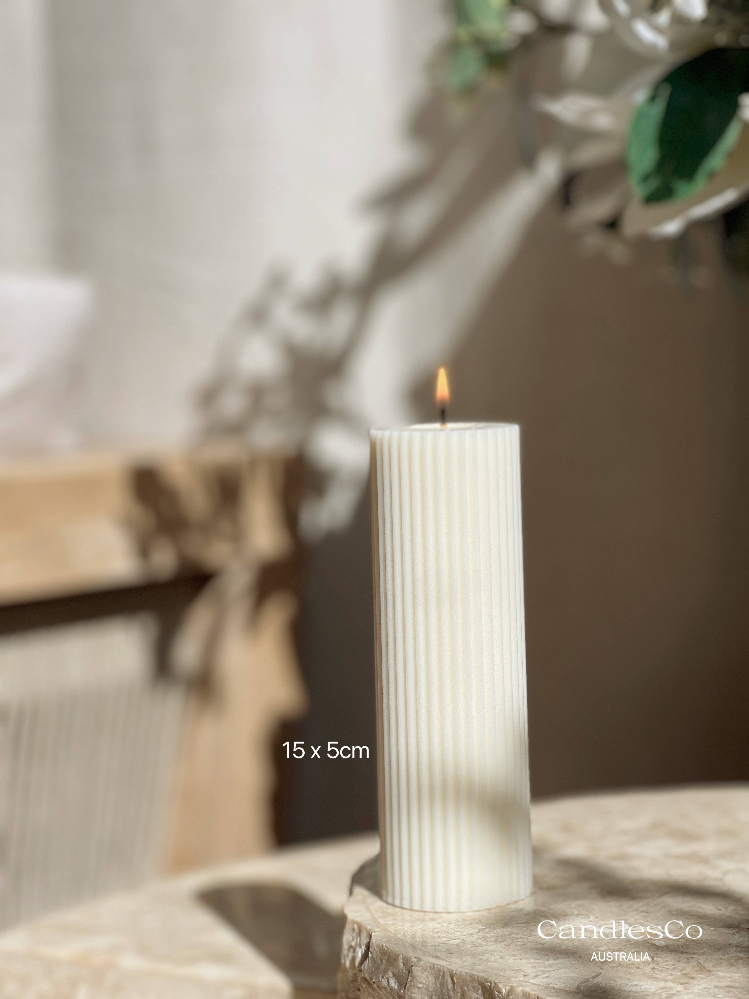 CandlesCo Australia - Wholesale Pillar candle - Classic Hand-Poured Soy Wax Pillar Candle 2