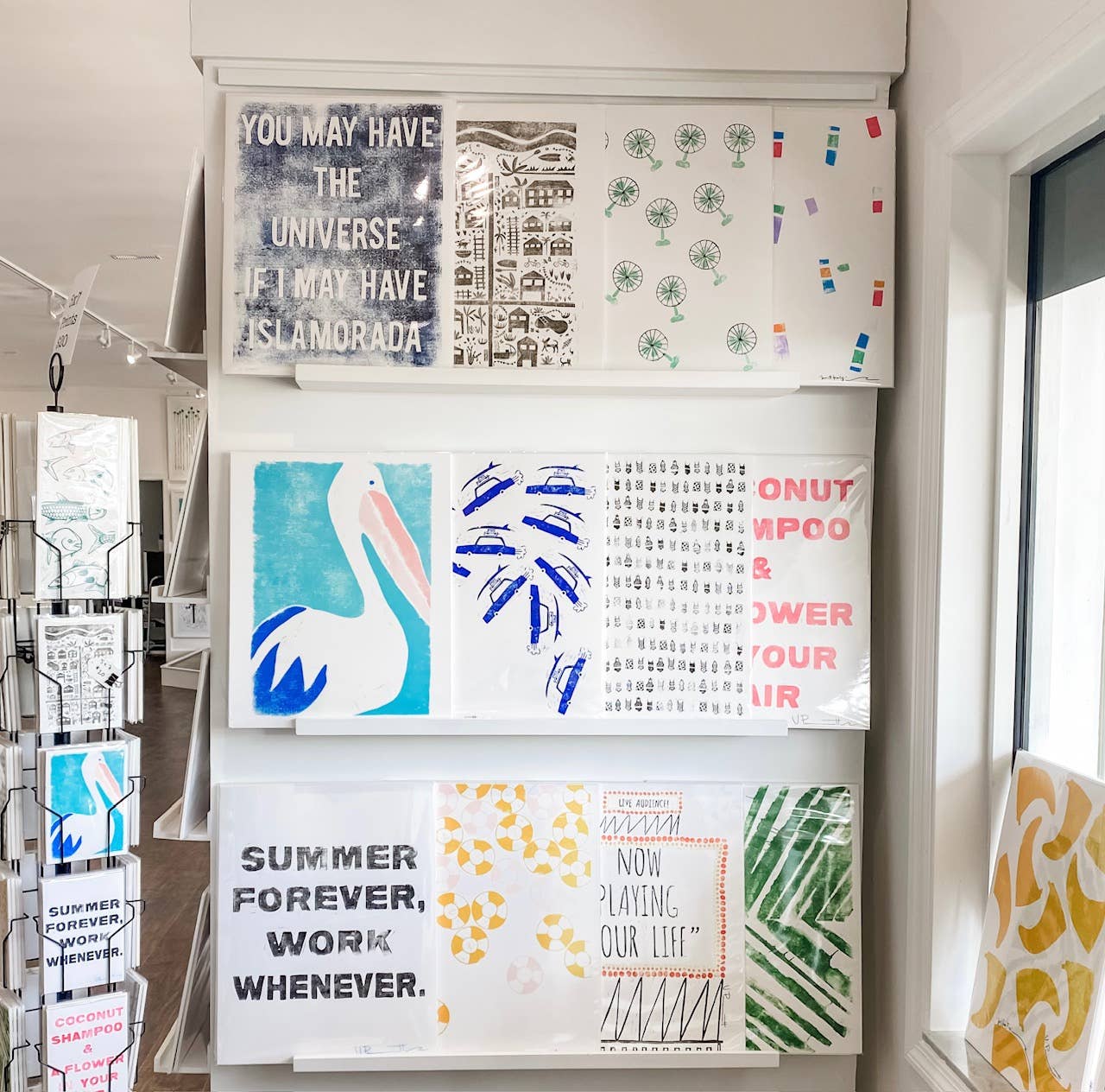 Valerie Perreault Studio - Wholesale Art Print - "Sunset" - Linocut Fine Art Print  13