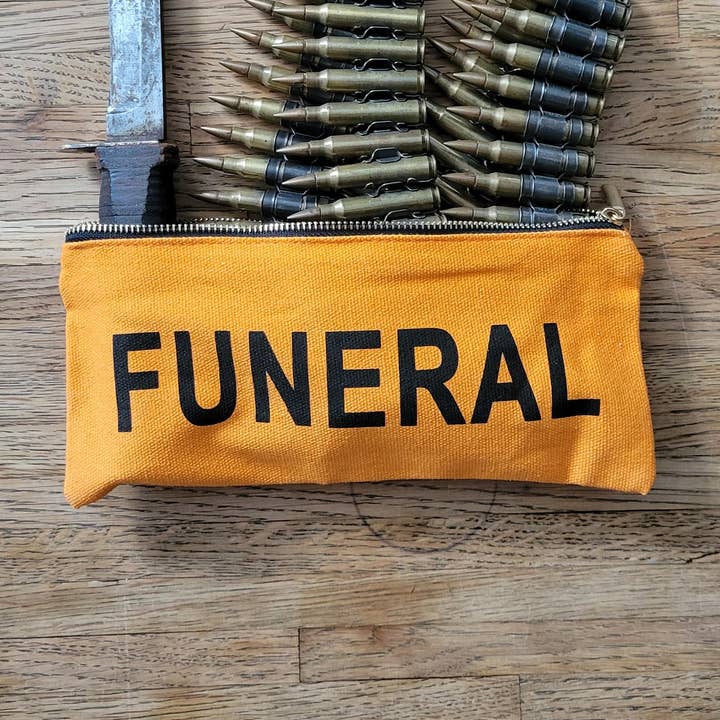 FUNERAL Make-up/Pencil bag for wholesale by Defensive Wounds