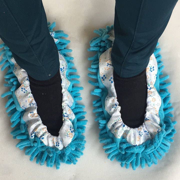 ACCITY - Wholesale Slippers - Women's - MICROFIBER MOP SLIPPERS SHOES COVER MOP SOCKS_CWMM026912