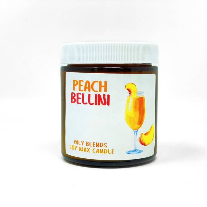 Oily Blends - Wholesale Jar/Filled Candle - Summer Small Candles - 25 Hour Burn Time Soy Wax Candles12