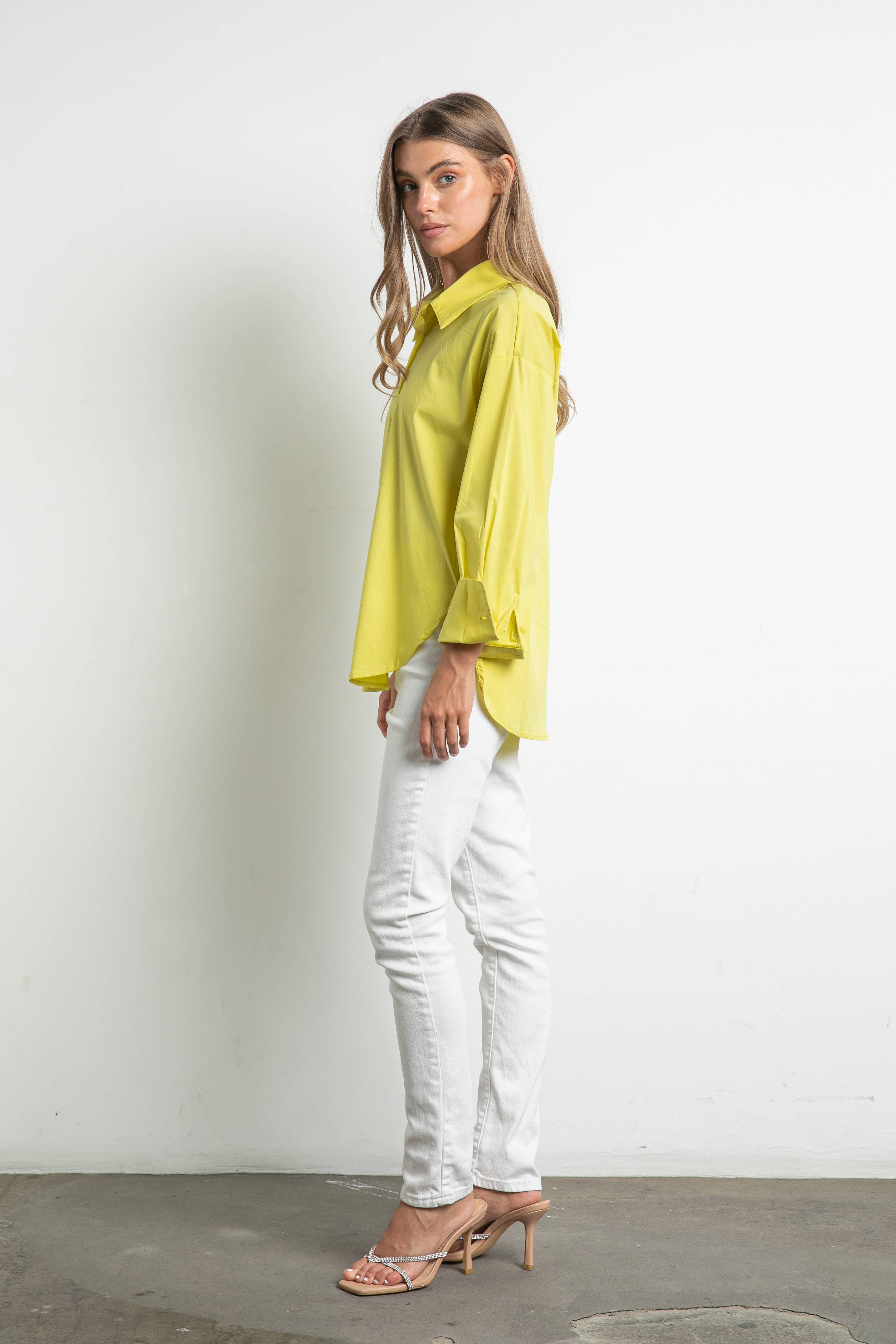 KIWI - Wholesale Button Down Shirt - Women's - IT2464 Top7