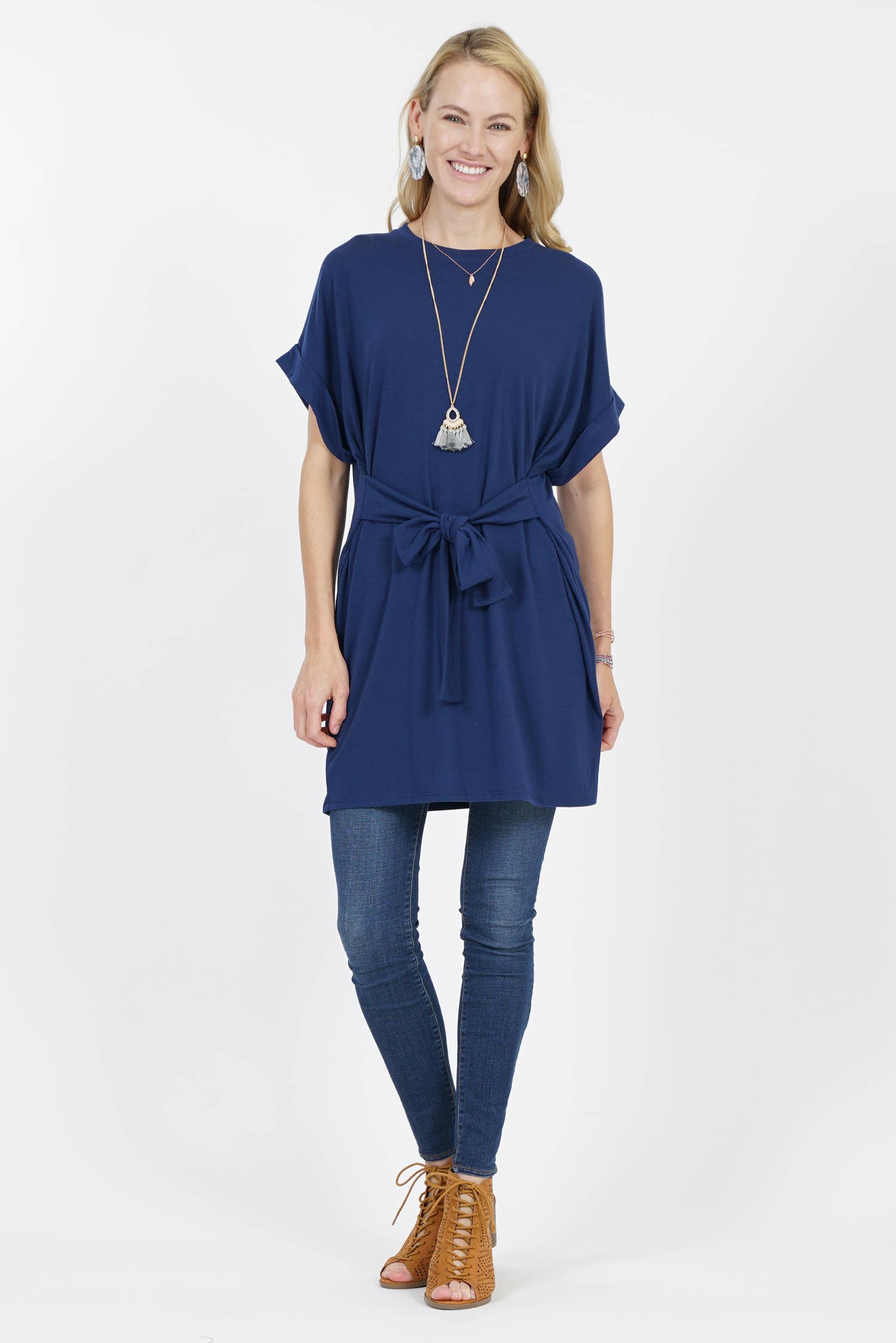 42POPS - Wholesale Tuniek - Dames - ...SI-10302 Omkeerbare Tuniek met Tailleband9