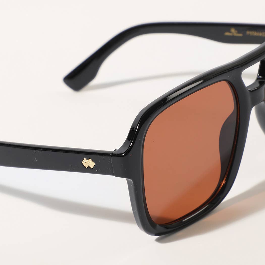 12 CORES SORTIDAS Óculos de Sol de Forma Quadrada com Lentes Escuras para venda a revendedores na Faire8