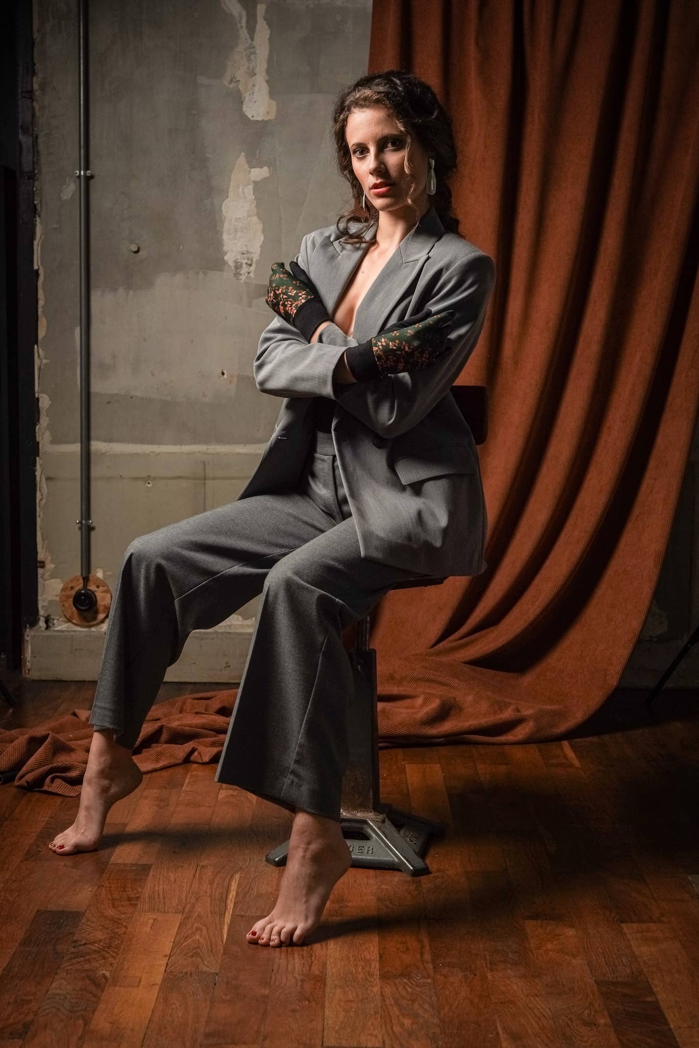 FST le french studio - Wholesale Gloves - Women's - Women's jersey gloves MAYA2