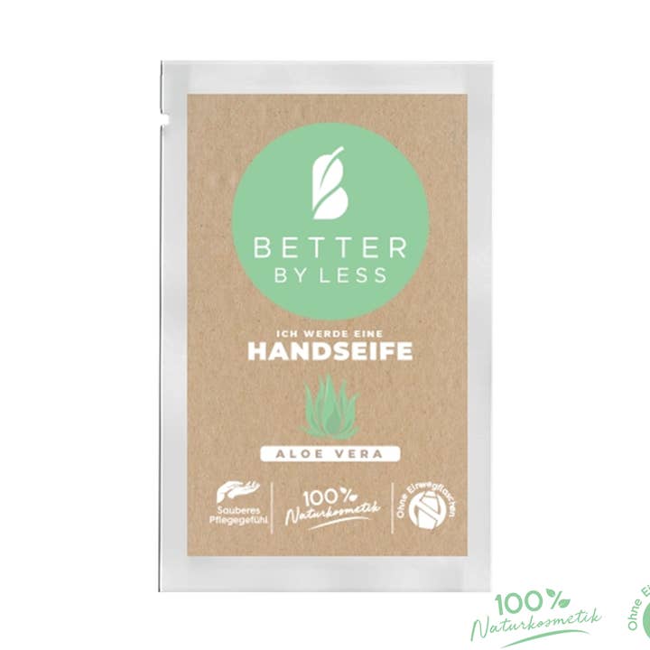 Handseife - Nachfüll Sachet - Aloe Vera für den Großhandel von Better by Less GmbH