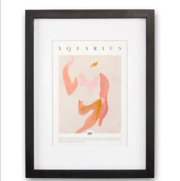 Aquarius - Astro Art Print for wholesale by Rock Your World