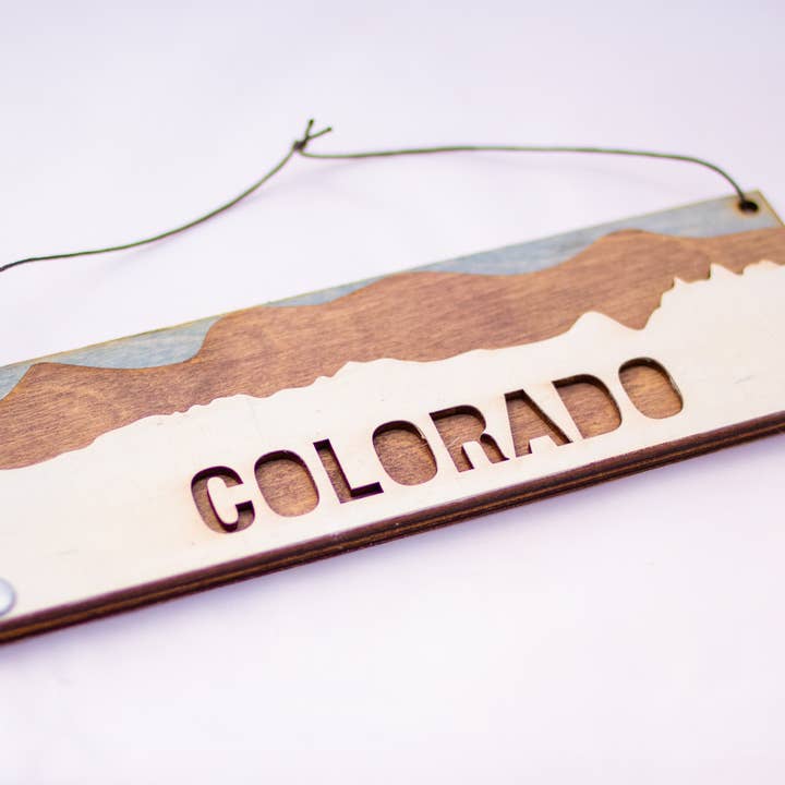 Simple and Sylvan - Venta al por mayor Letreros - Señal de montaña: tu texto personalizado