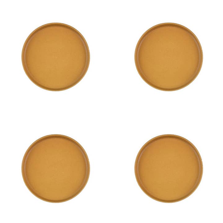 Conjunto de 4 pratos SCANDI Ø16,5 cm - Ocre por atacado de Björn