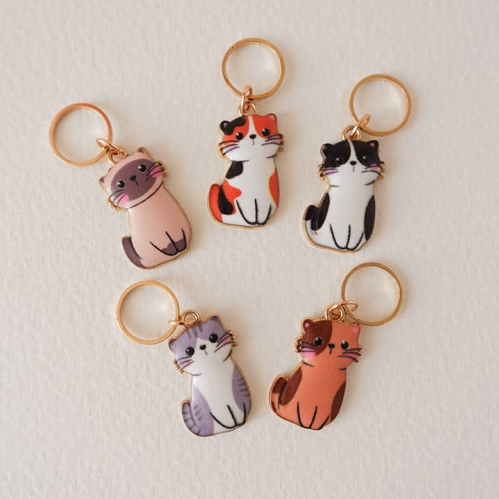 Hello Kim - Kim Chui - Wholesale Knitting/Crochet Supplies - Kittens #4 - Stitch Markers9