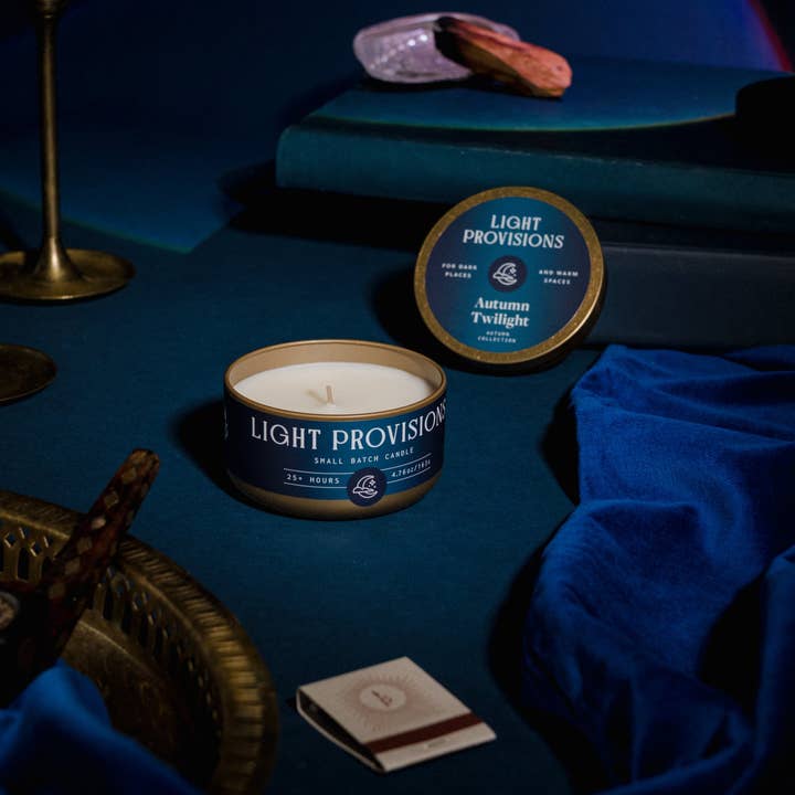 Light Provisions - Wholesale Travel Candles - 4.75 oz Autumn Twilight Candle0