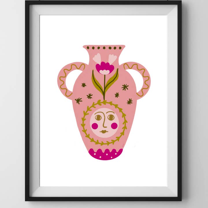 Hannah Via Art - Wholesale Art Print - Spring Vase Print