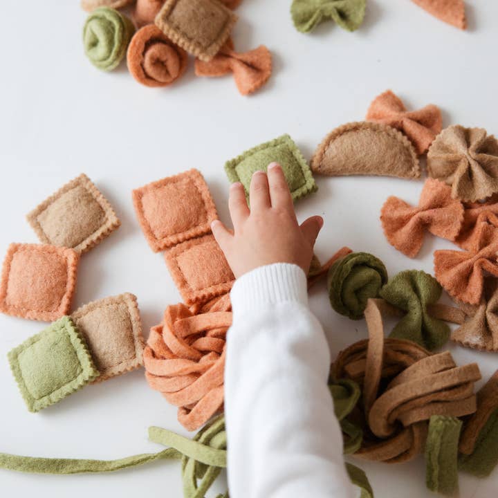 Nivas - Wholesale Toy Set - Kids - Pasta Pretend Play Set - Sensory Food 2