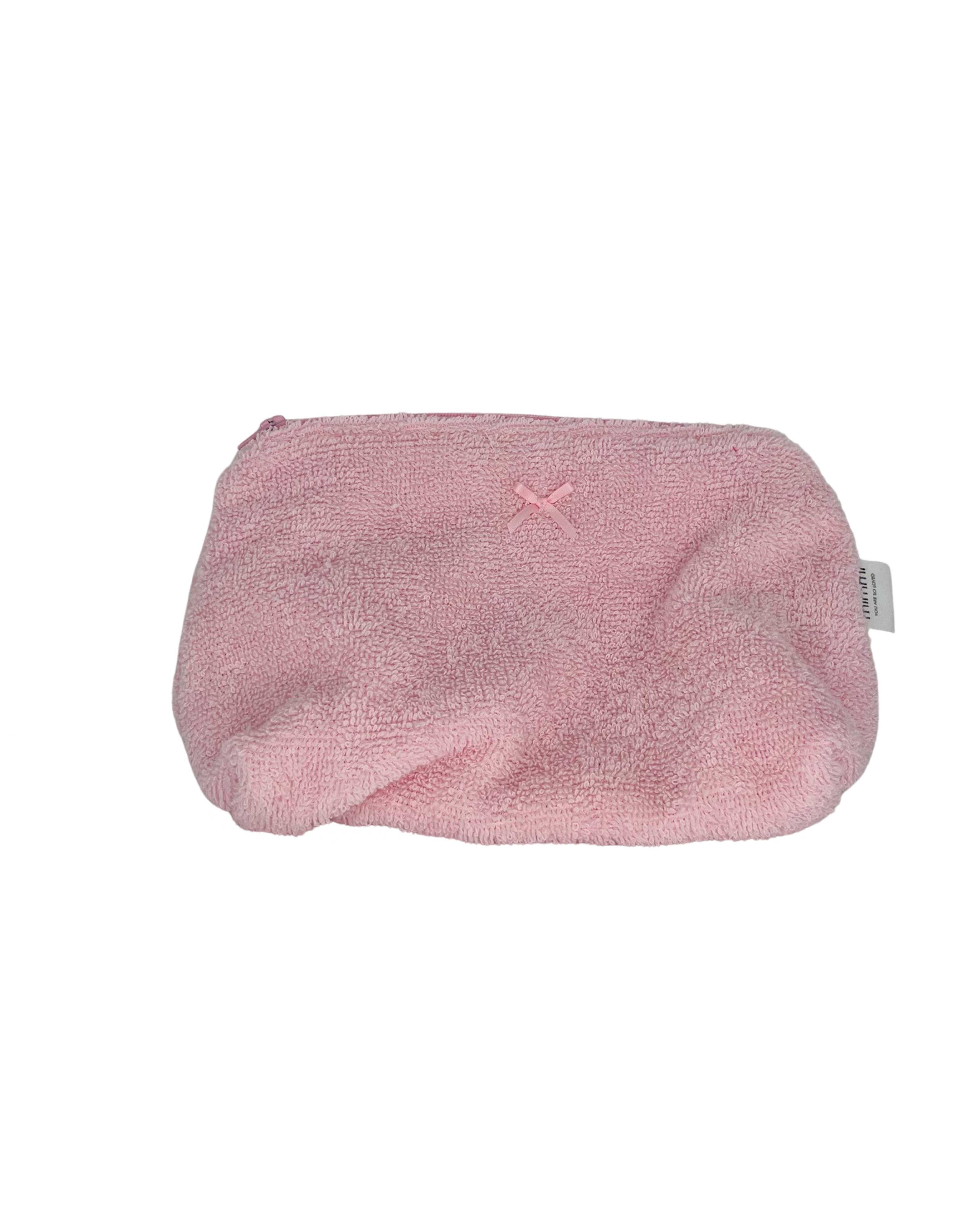 mimmi – wholesale Necessär - Unisex – Rosa handdukspåse